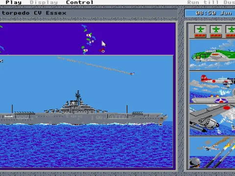 Japanese Heavy Bomber Ship Run