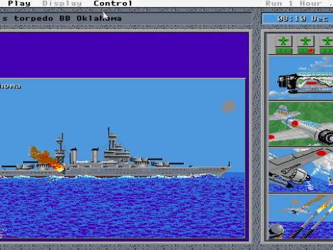 Japanese Ship Attack