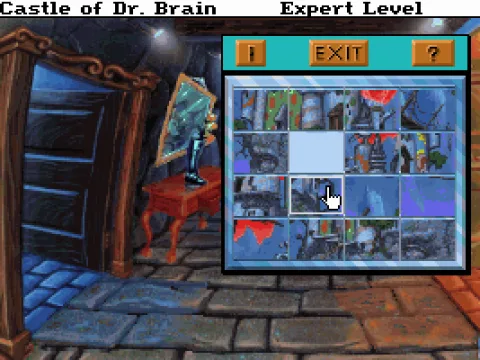 Shape-matching puzzle