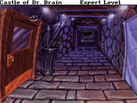 The second floor hallway