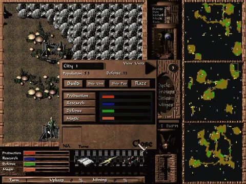 Managing City Production