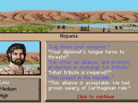 Successful Treaty With Hispania