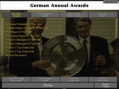 No one's won any awards yet.