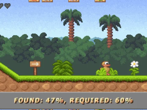 Can't leave the level yet... must collect more loot first!