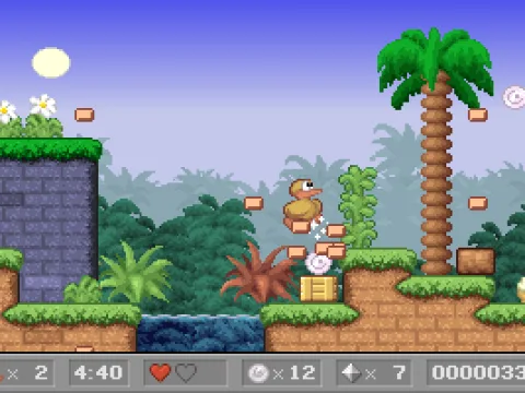 Breaking open a crate.