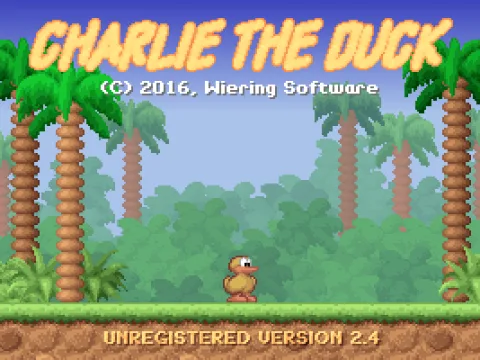 Title screen (shareware version).