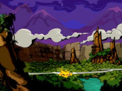 ...but he crashes in some strange planet <looking familiar?>