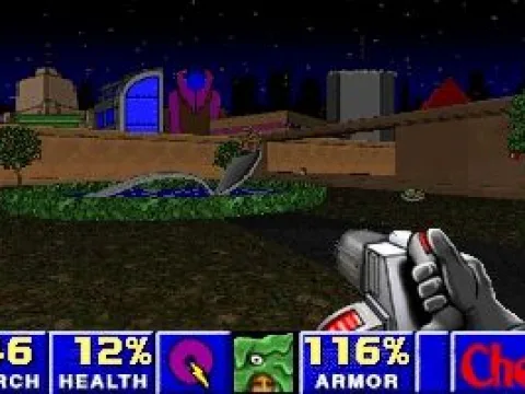 Inside the museum square