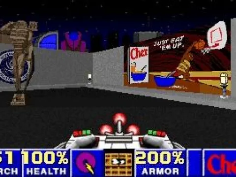 Some interesting statues and billboards