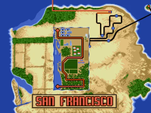 How far along the map did I make it? (VGA)