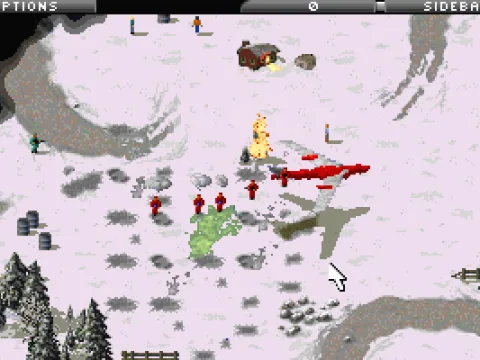 Paratroopers, sometimes the only way to outflank the enemy.