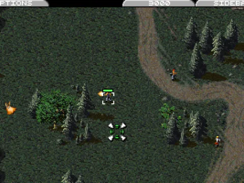 A Nod sniper making short work of enemy infantry.