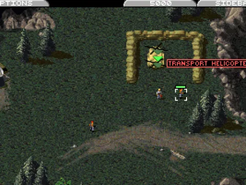 Although a Commando can capture the helicopter, it is much advised to use the Engineer for this task instead.