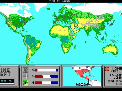 Sub-screens on the bottom toggle supplementary information display