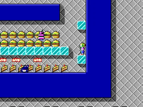 Keen finds the Vorticons secret food stash