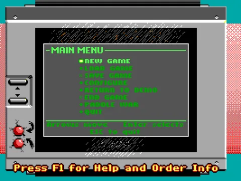 Main menu (EGA)