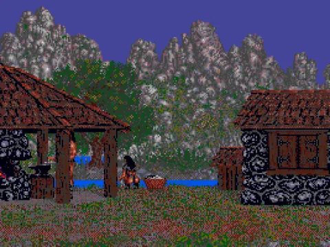 Conan and his girl living a pacific life...