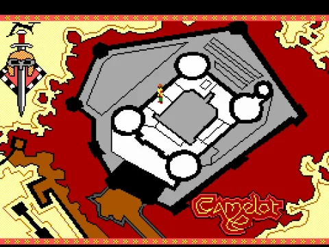 Camelot. You start the game right on this map