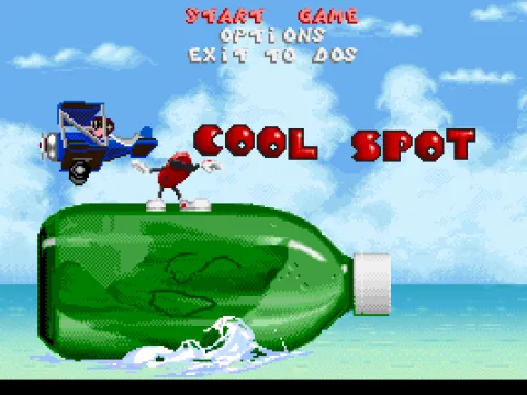 Title screen (UK version)