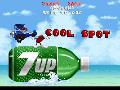 Title screen (US version)