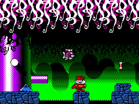 Avoid the flying fish... (VGA)