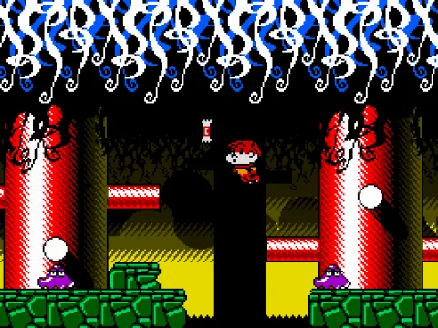 Jumping to retrieve an item (VGA)