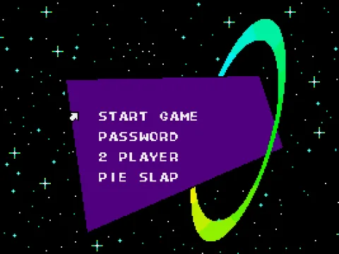 The main menu (VGA)