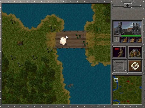 Capturing the bridge.