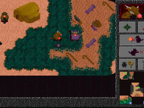 One of the custom scenarios for one or two players. An unarmed cow en route to pick a bazooka.