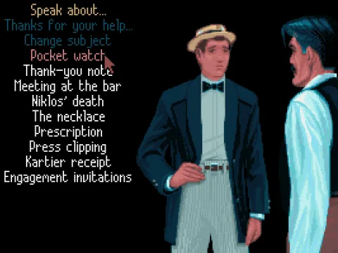 Questioning a passenger.