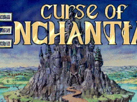 The title screen.