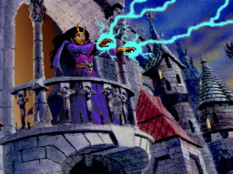 From the Intro: The evil witch casts a spell...