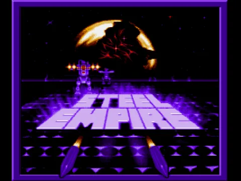 Title Screen (Steel Empire).