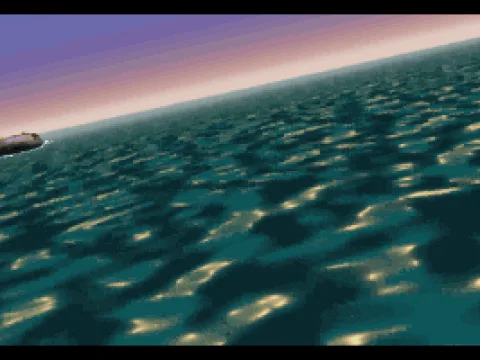 Arriving in a hovercraft