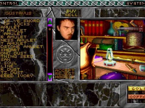 Buying and Selling - Stores are abundant with various different items. You can even try to haggle if you have enough skill.