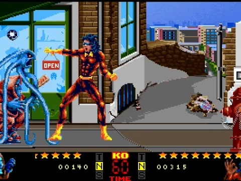 One of Keo's bizarre attacks