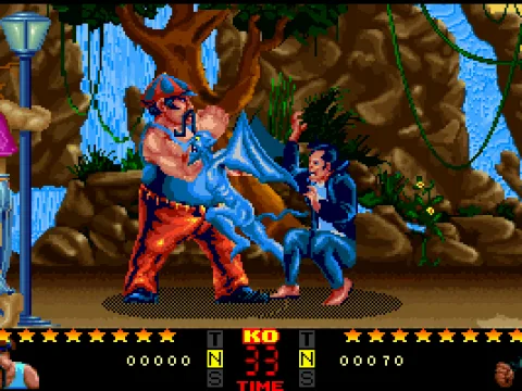 Tony the Italian playboy counters with a demon summoning.