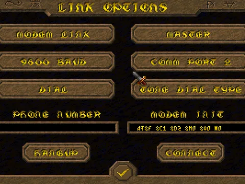 Setting up a serial multiplayer game