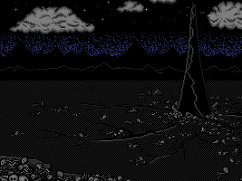 The Spyre in question. (Pretty dark, huh?)