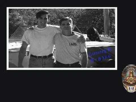 A screenshot from the floppy version of the game