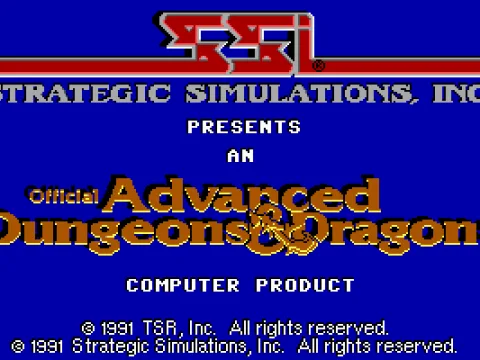 Strategic Simulations, Inc. proudly presents...