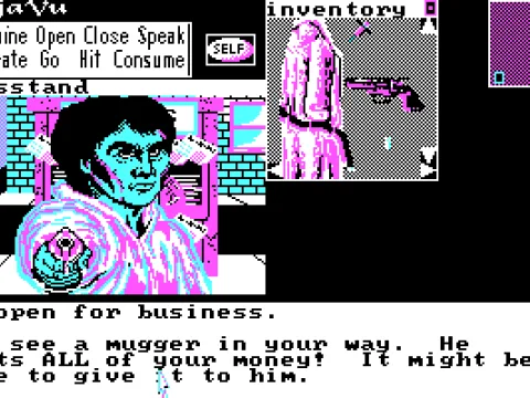 Don't shoot me! I'm a shoesalesman! Honest!