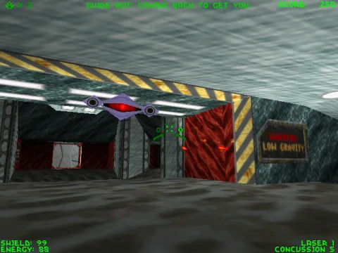 Full-screen no HUD view (3Dfx patch from 3Dfx Interactive). Full cockpit view mode is not available in the 3Dfx versions.
