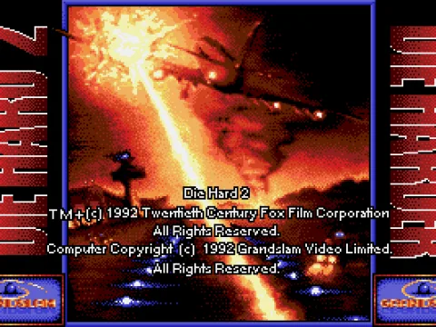 Title screen.