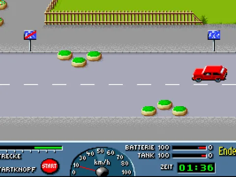 You must not drive faster than 10 kph to cross this traffic calming area