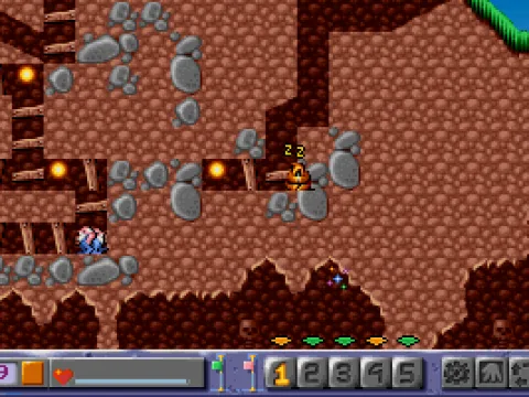 A digger taking a rest