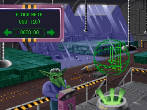 Shop screen, where you buy useful gadgets.