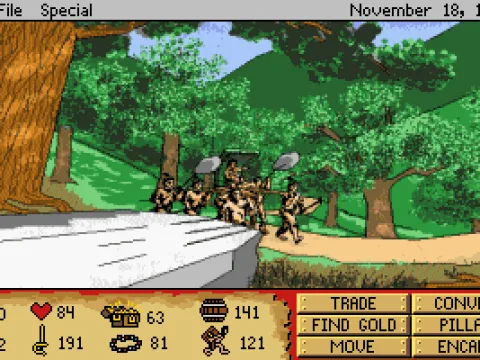 You see an Indian chief