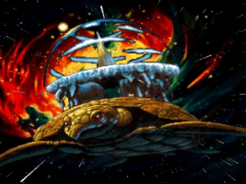 There it is, the Discworld (Intro sequence)