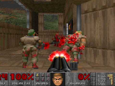 Some monster infighting.